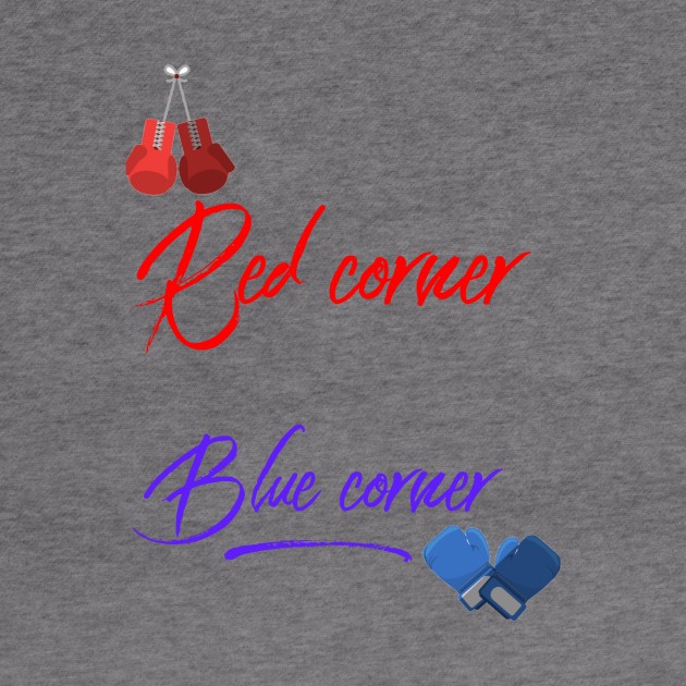 Red corner vs blue corner by GMAT